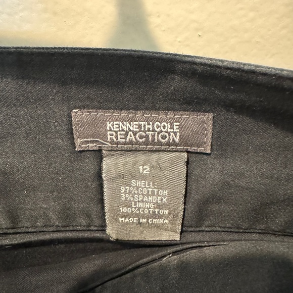 Black and white Kenneth Cole Reaction Skirt size 12 - Picture 4 of 4